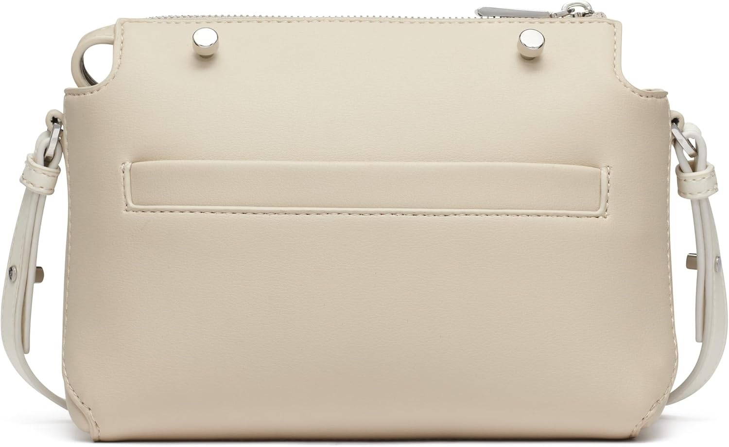 image:imageDKNY Womens Louisa Small Satchel Bag With Adjustable Straps and Logo TagLight Taupe Combo