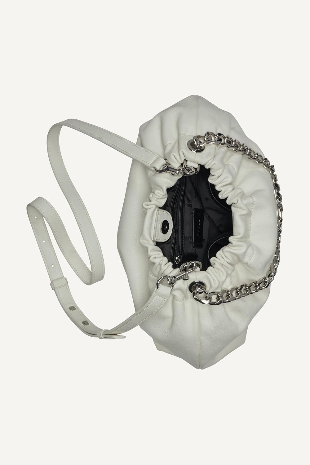 image:imageDKNY Womens Lumi Slouchy CrossbodyMarshmallow
