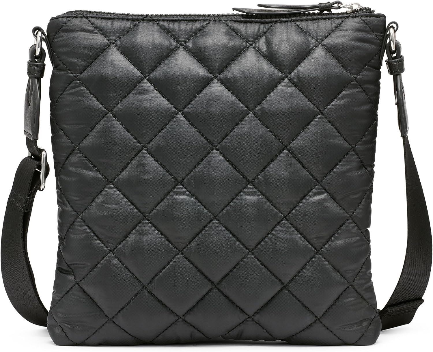 image:imageDKNY Womens Lyla Quilted Crossbody BagBlackBlack