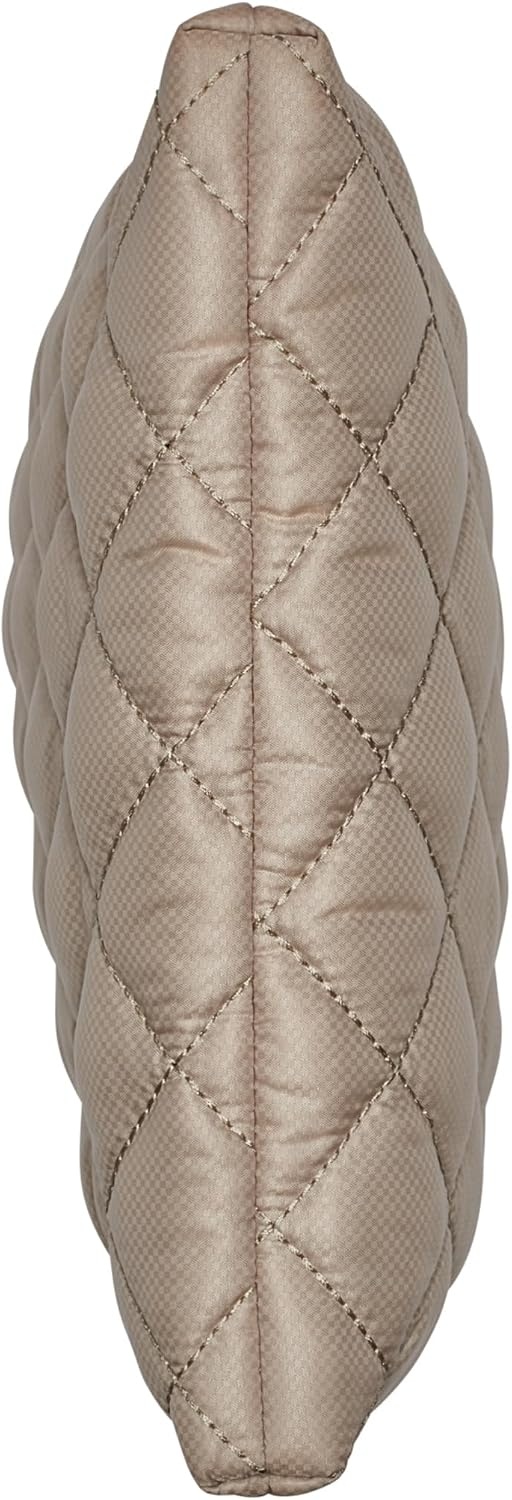 image:imageDKNY Womens Lyla Quilted Crossbody BagLight Khaki