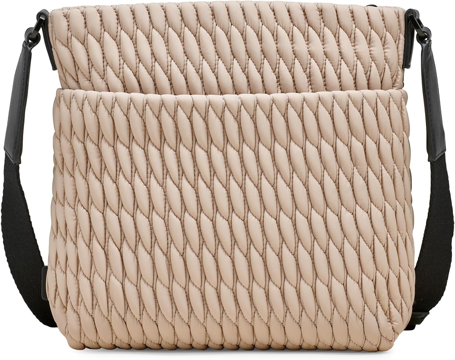 image:imageDKNY Womens Mack Nylon CrossbodyLight Khaki