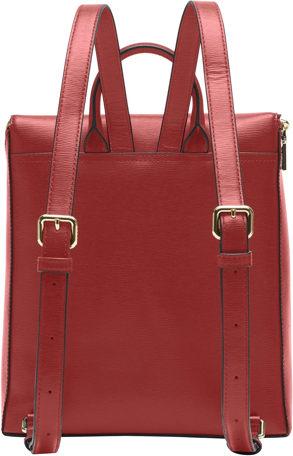 image:imageDKNY Womens Multipurpose Fashion Backpack Backpack BlackGold Bryant One SizeBright RedGold Bryant
