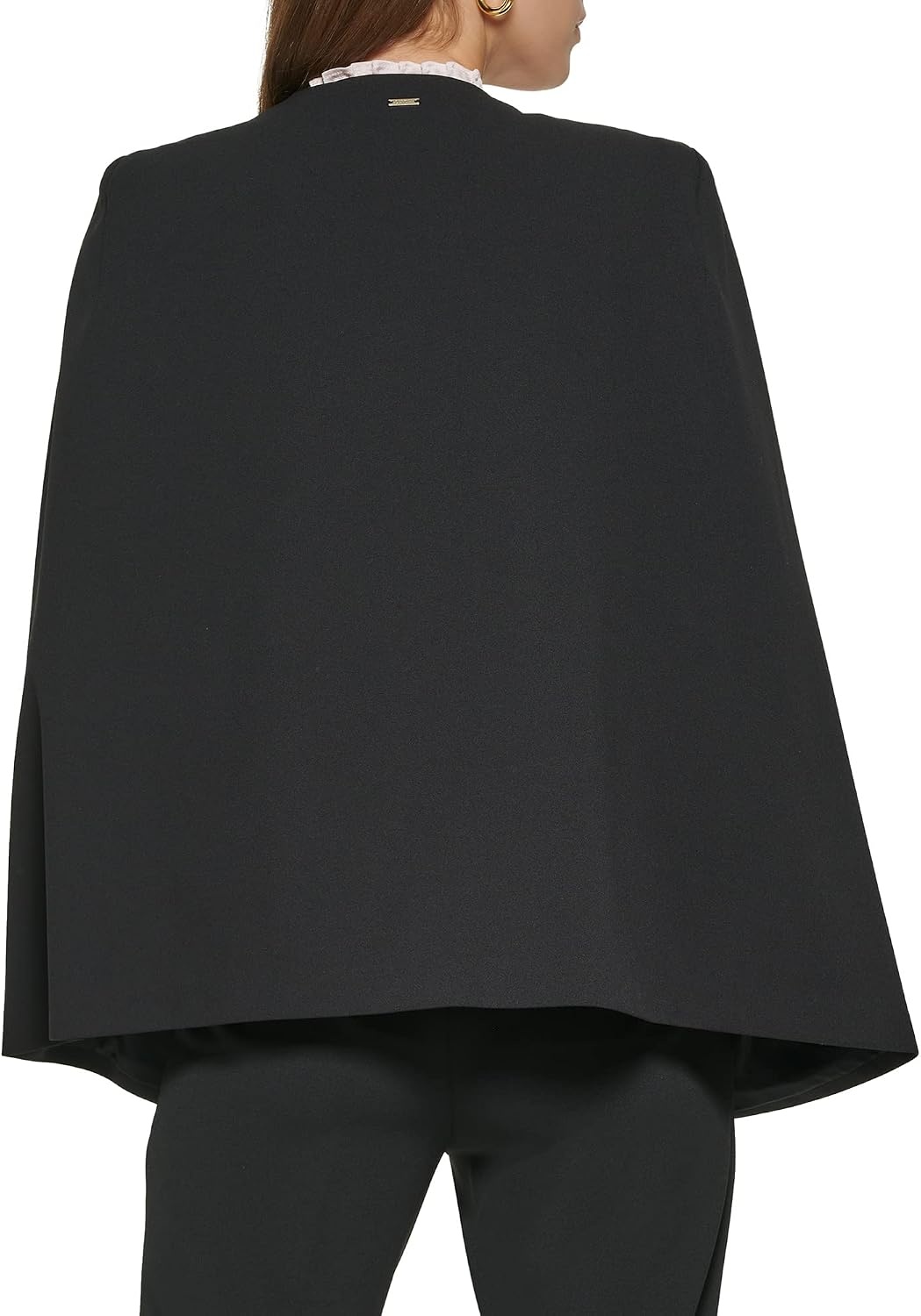 image:imageDKNY Womens Open Front Blazer CapeBlack