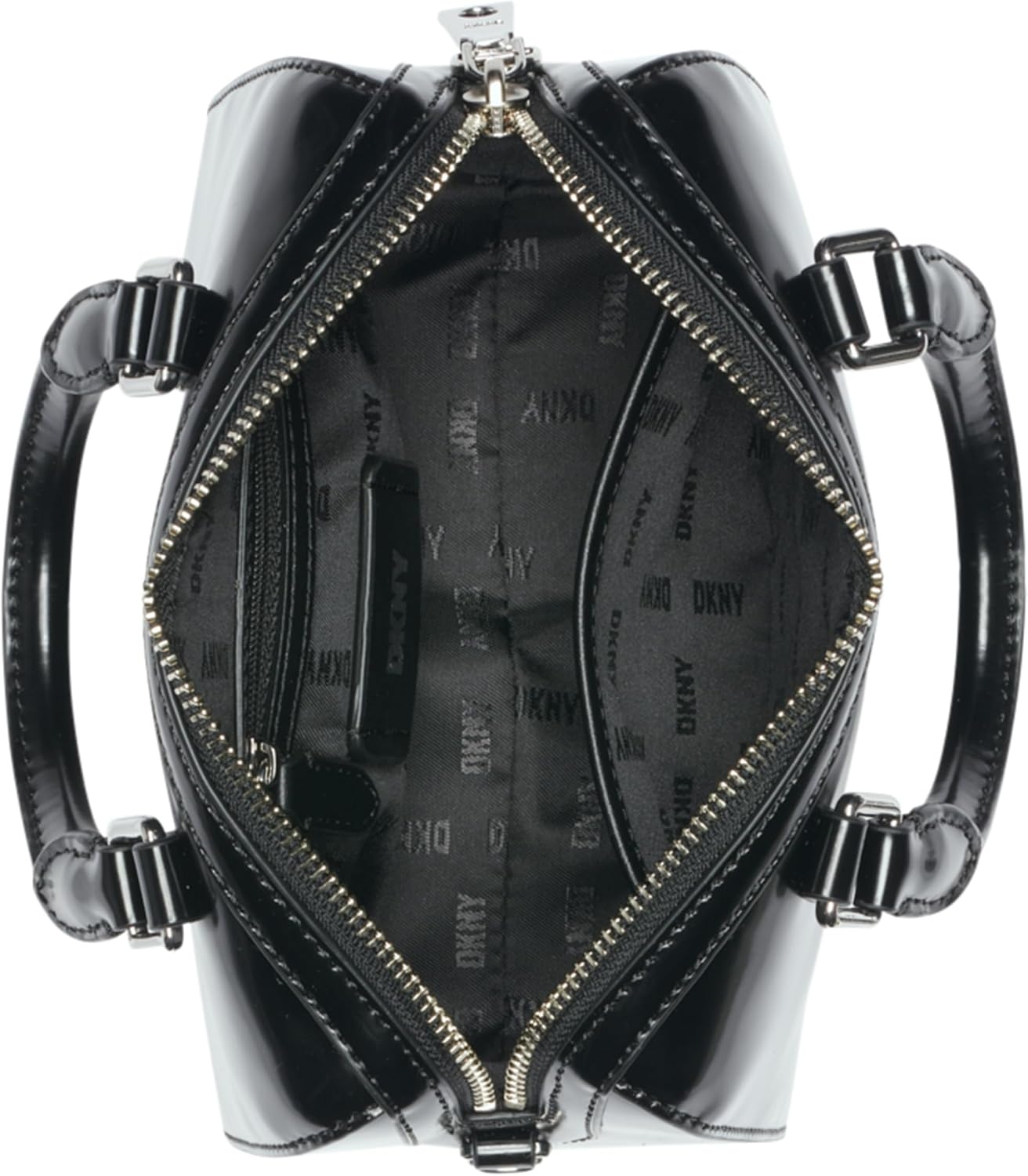 image:imageDKNY Womens Paige Duffle BagBlackSilver
