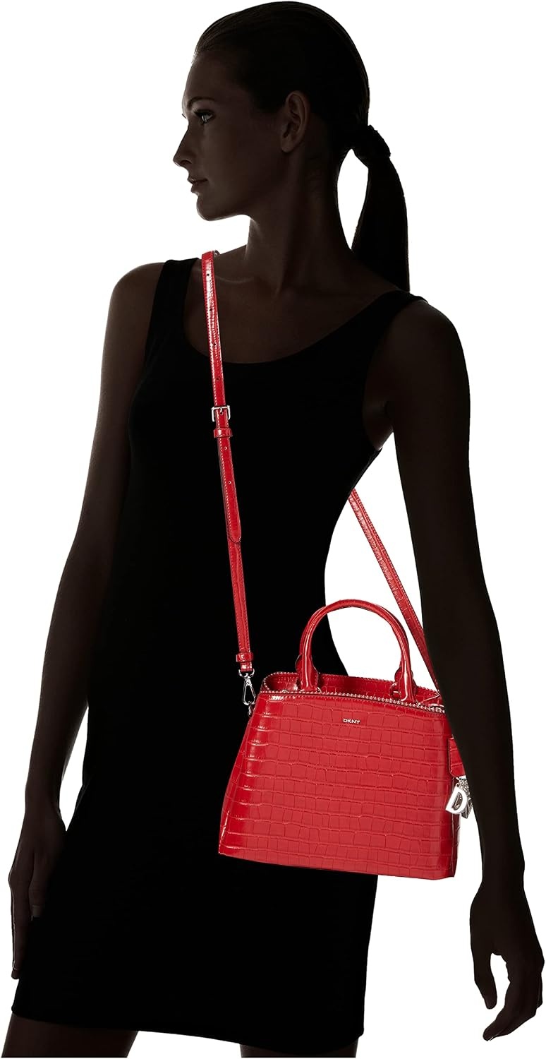 image:imageDKNY Womens Paige Md Satchel Bright Red