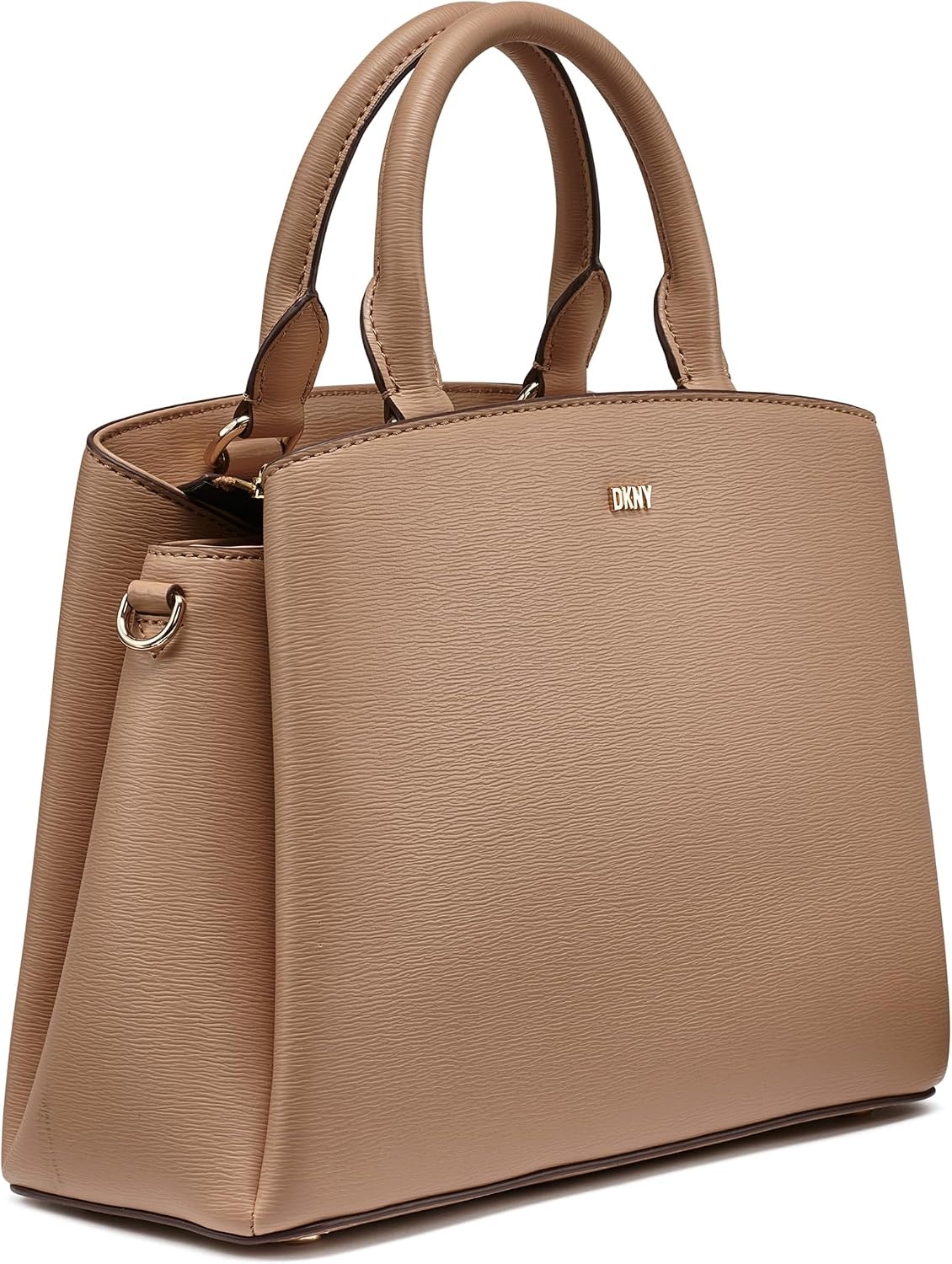 image:imageDKNY Womens Paige Medium Satchel with Adjustable StrapCappucino