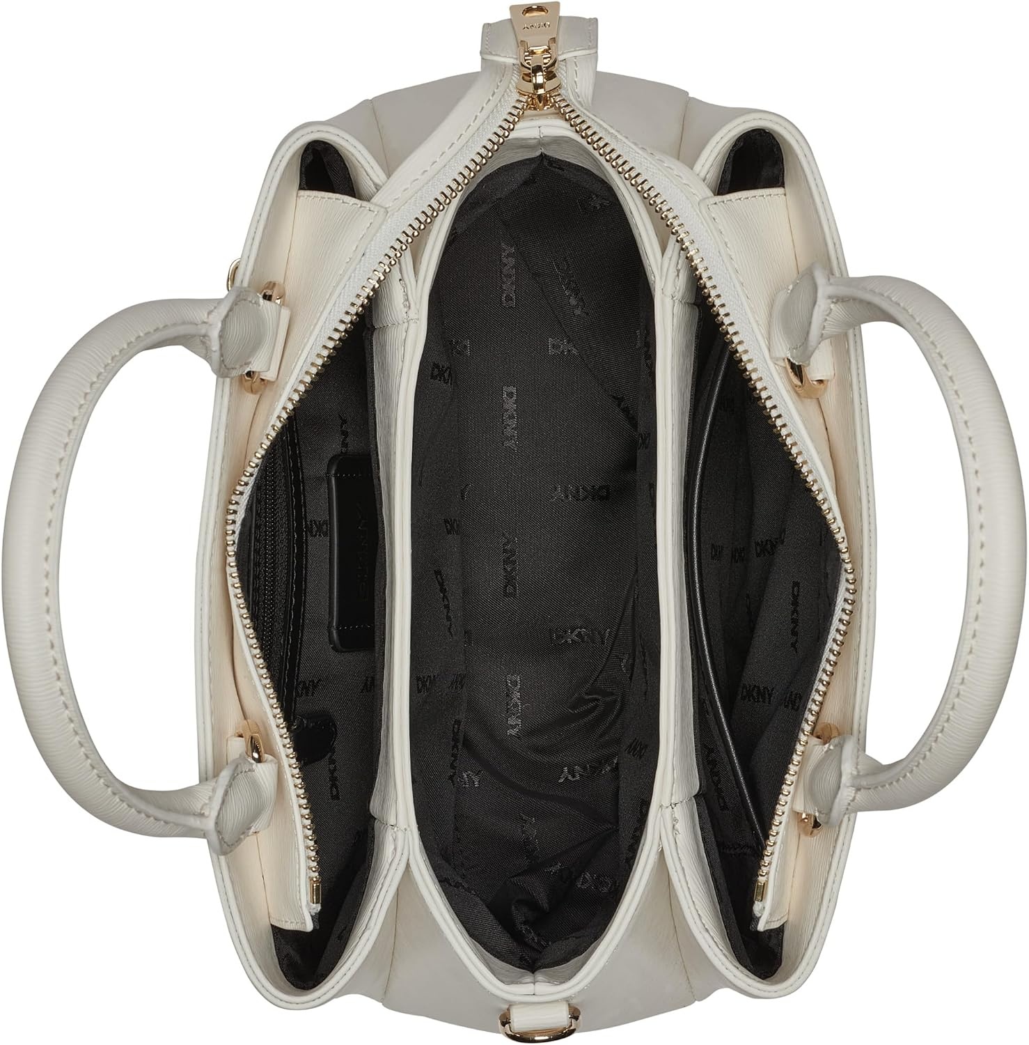 image:imageDKNY Womens Paige Medium Satchel with Adjustable StrapMarshmallow