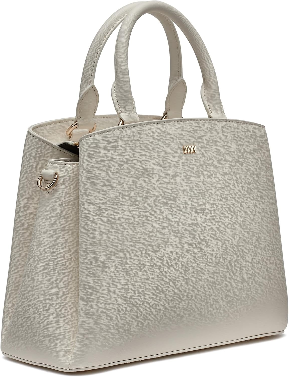image:imageDKNY Womens Paige Medium Satchel with Adjustable StrapMarshmallow