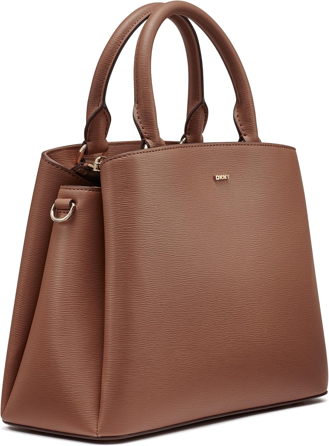 image:imageDKNY Womens Paige Medium Satchel with Adjustable StrapSaddle