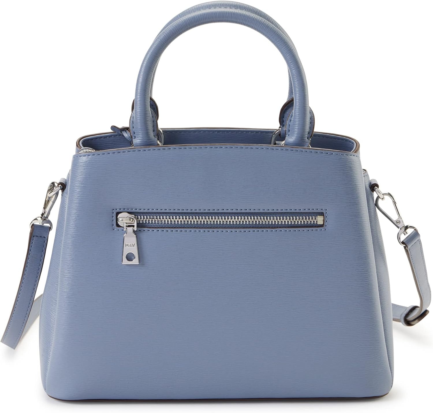 image:imageDKNY Womens Paige Medium Satchel with Adjustable StrapSteel Blue
