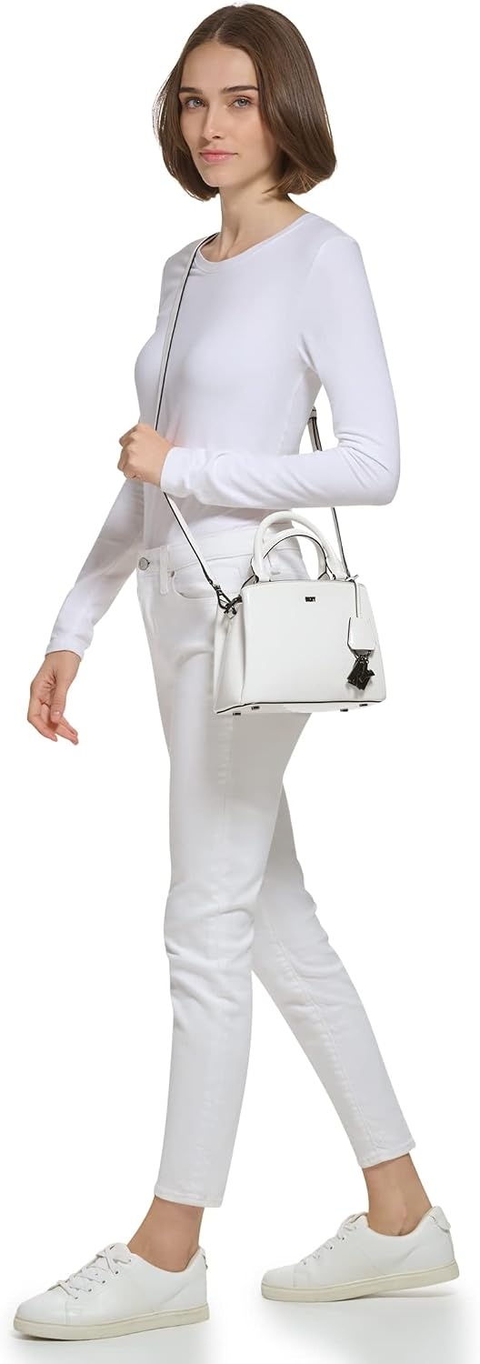 image:imageDKNY Womens Paige Small SatchelOptic White