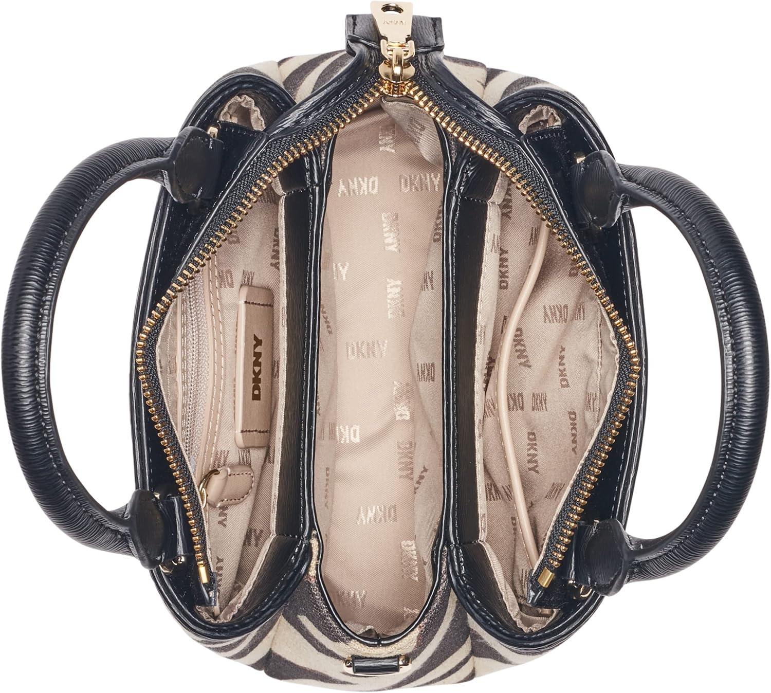 image:imageDKNY Womens Paige Small SatchelZebrablack
