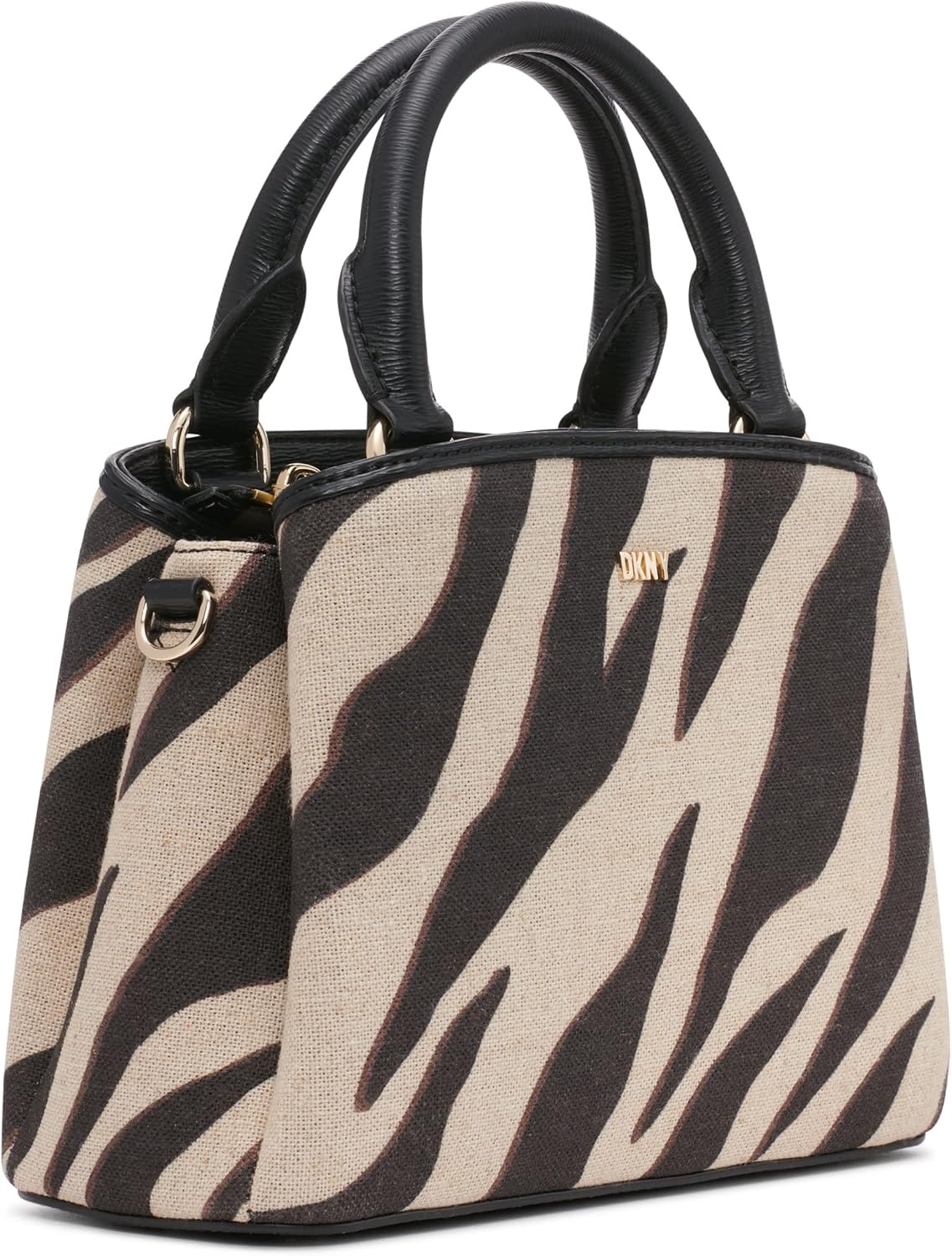 image:imageDKNY Womens Paige Small SatchelZebrablack