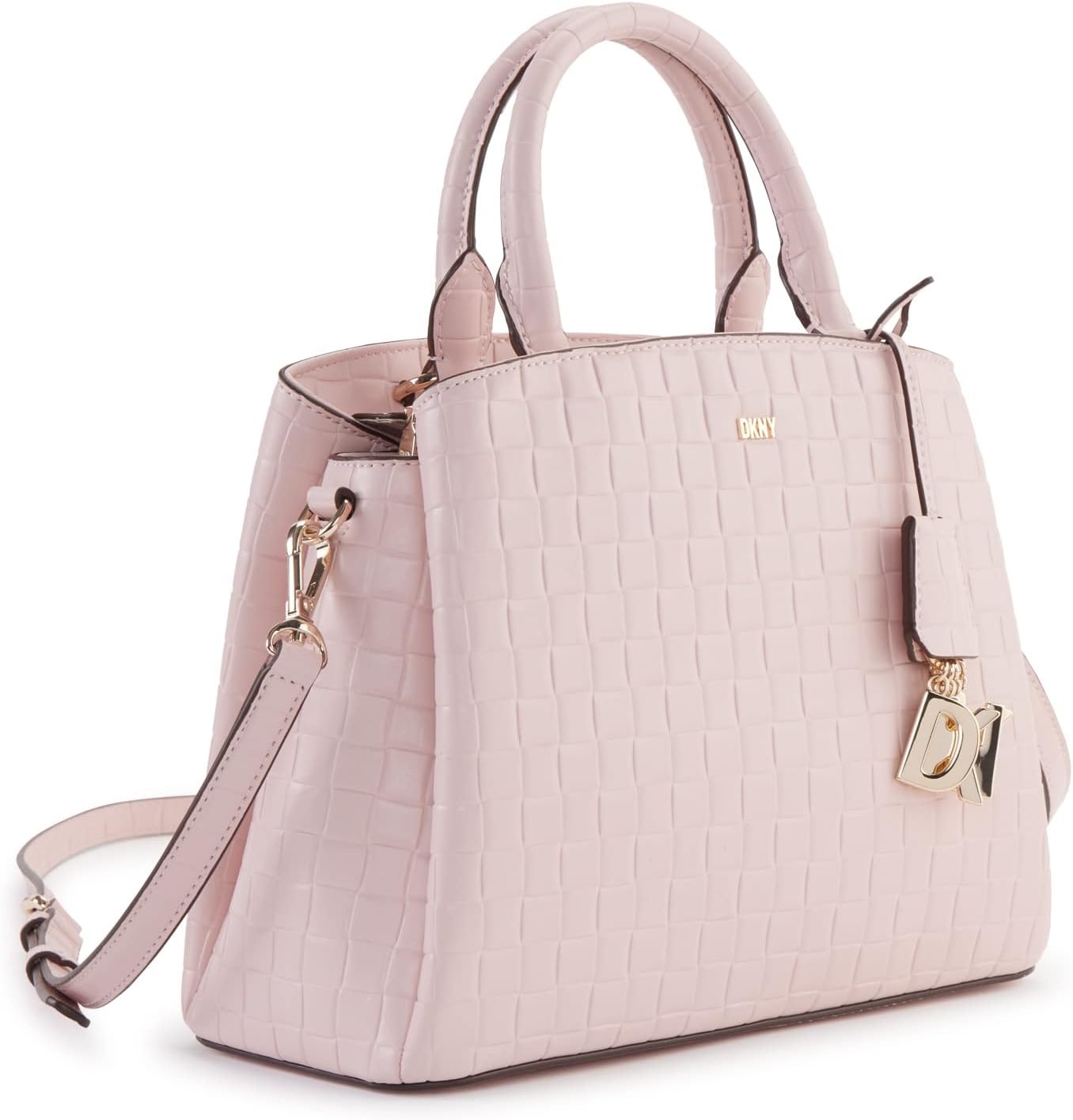 image:imageDKNY Womens Paige Snake Skin Medium SatchelLotus