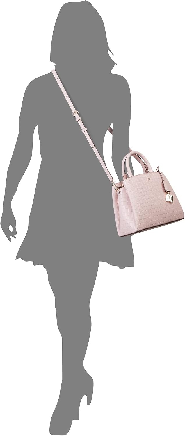 image:imageDKNY Womens Paige Snake Skin Medium SatchelLotus