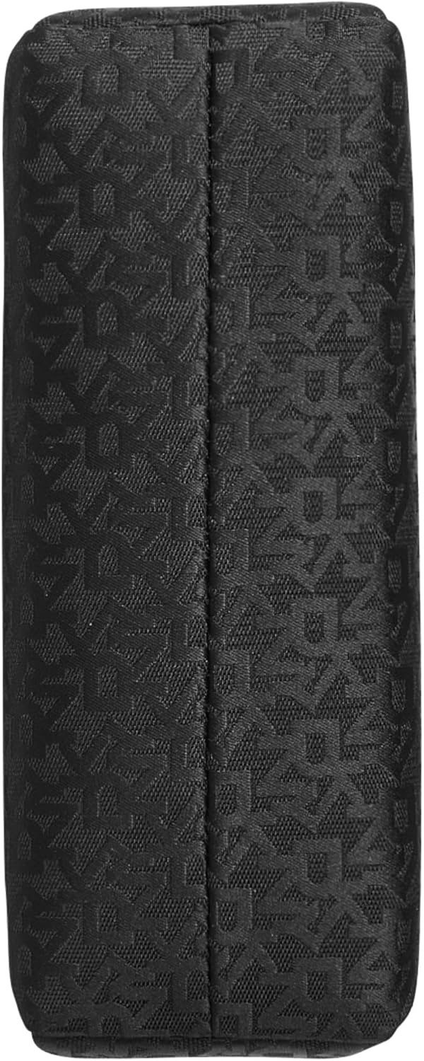 image:imageDKNY Womens Remy Printed Shoulder BagJet BlackBlack