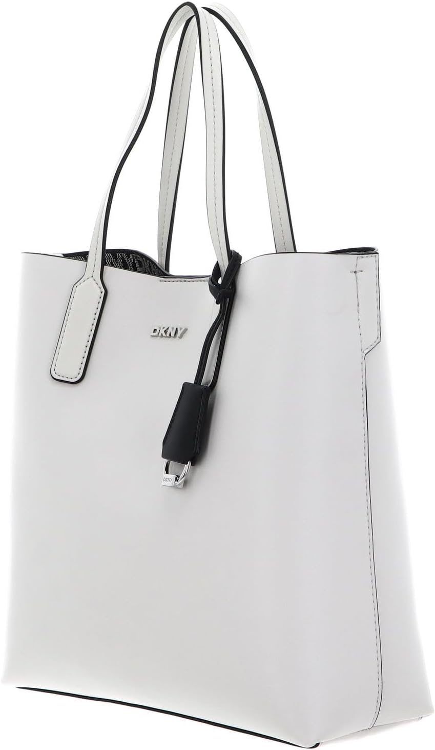 image:imageDKNY Womens Saige Medium Tote CrossbodyPebbleBlack
