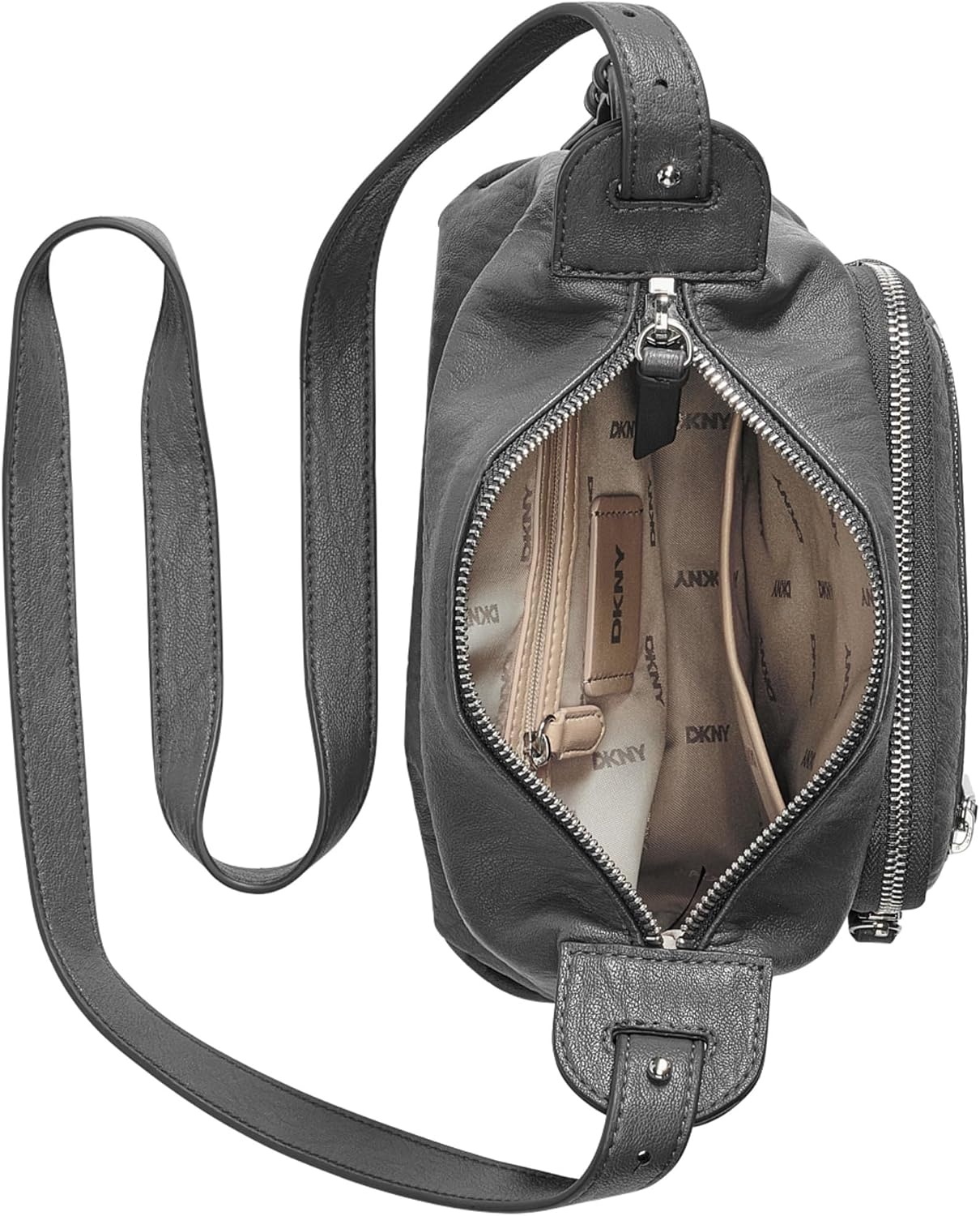 image:imageDKNY Womens Shar CrossbodyDark Grey