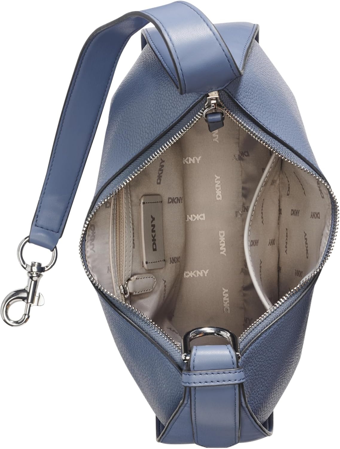 image:imageDKNY Womens Thyme Hobo BagSteel Blue