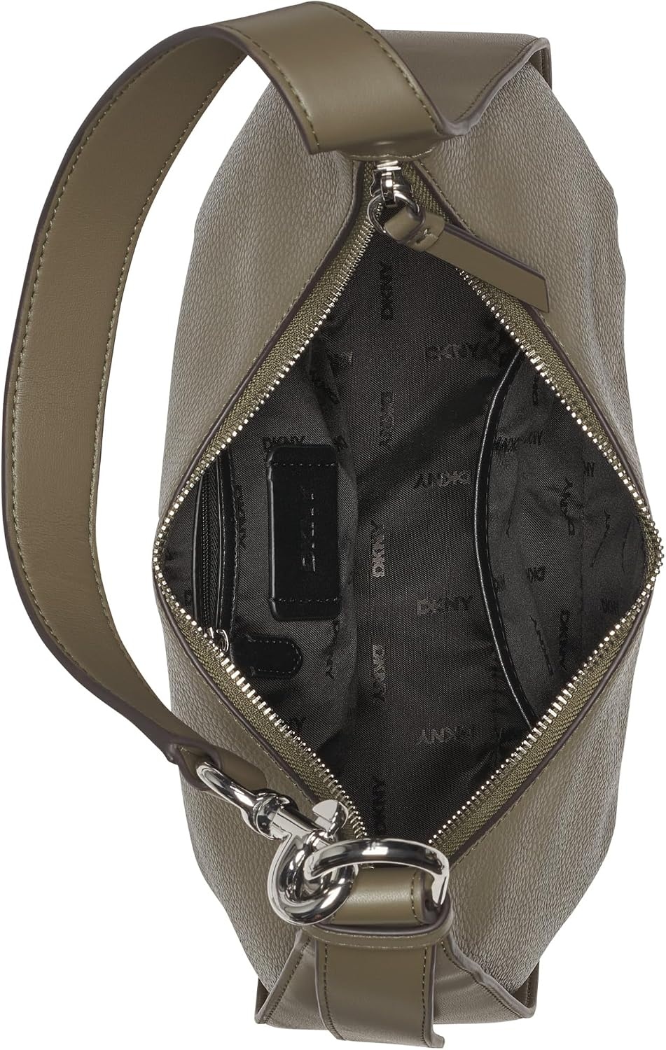 image:imageDKNY Womens Thyme Hobo BagUtility Green