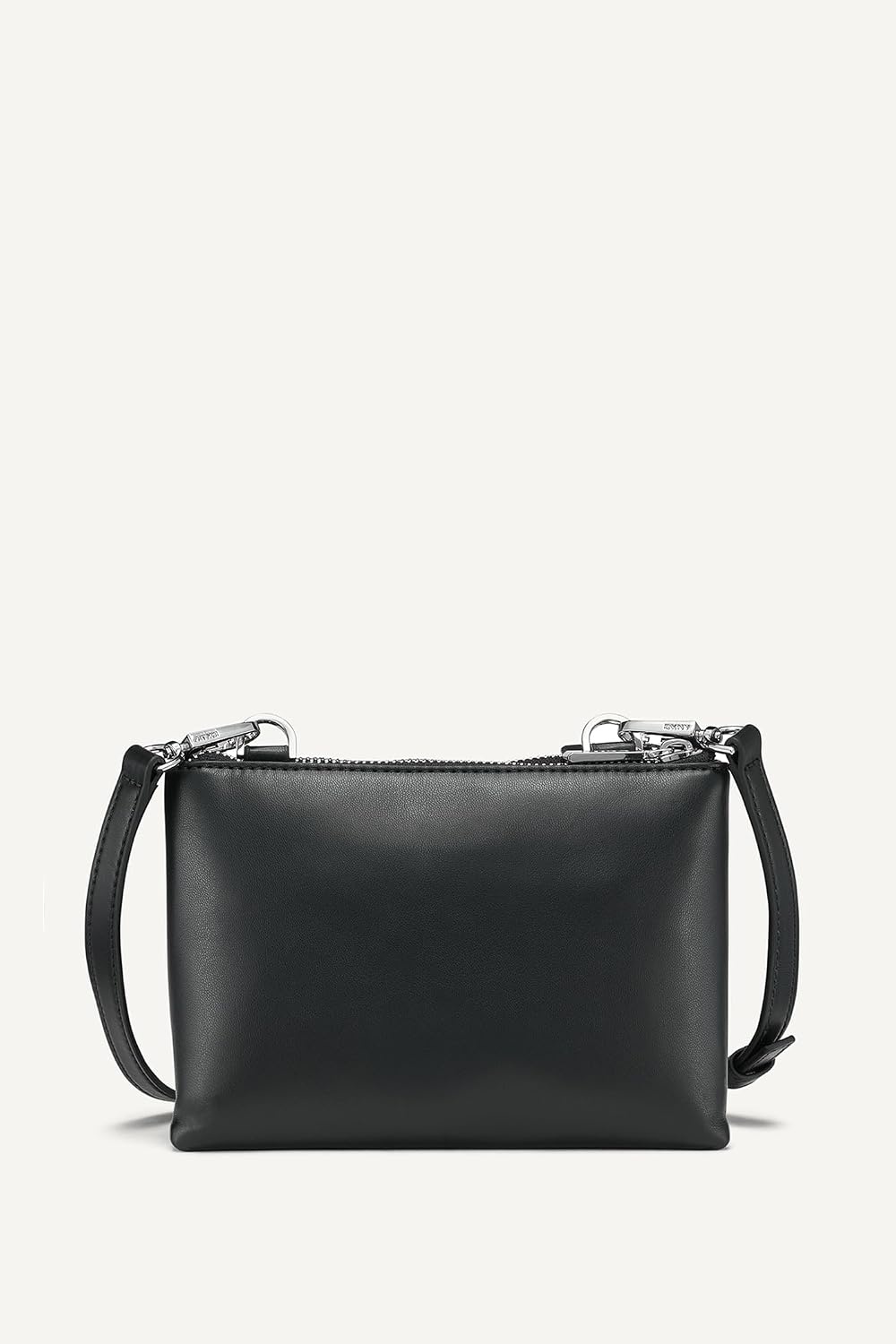 image:imageDKNY Womens Tinsley Small Wristlet CrossbodyBlackSilver