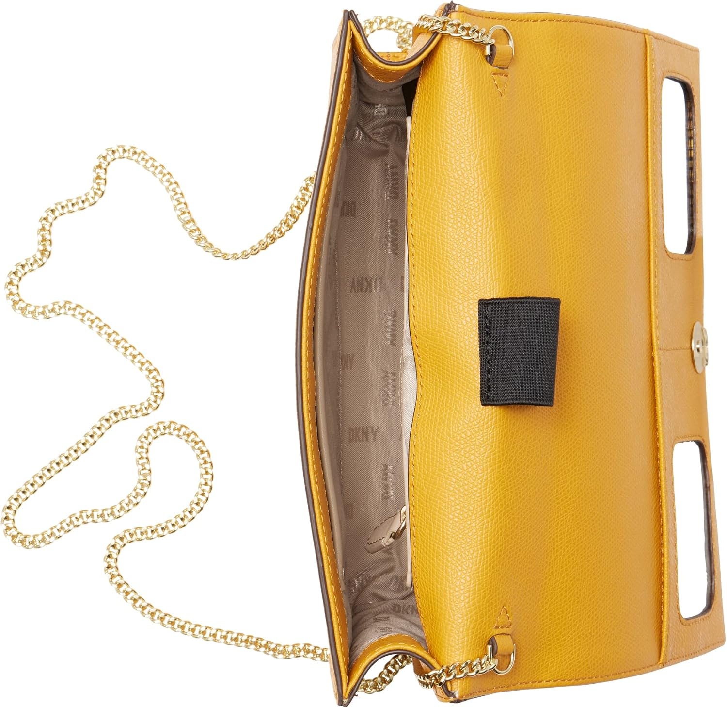 image:imageDKNY Womens Twiggy Clutch Crossbody BagSunflower