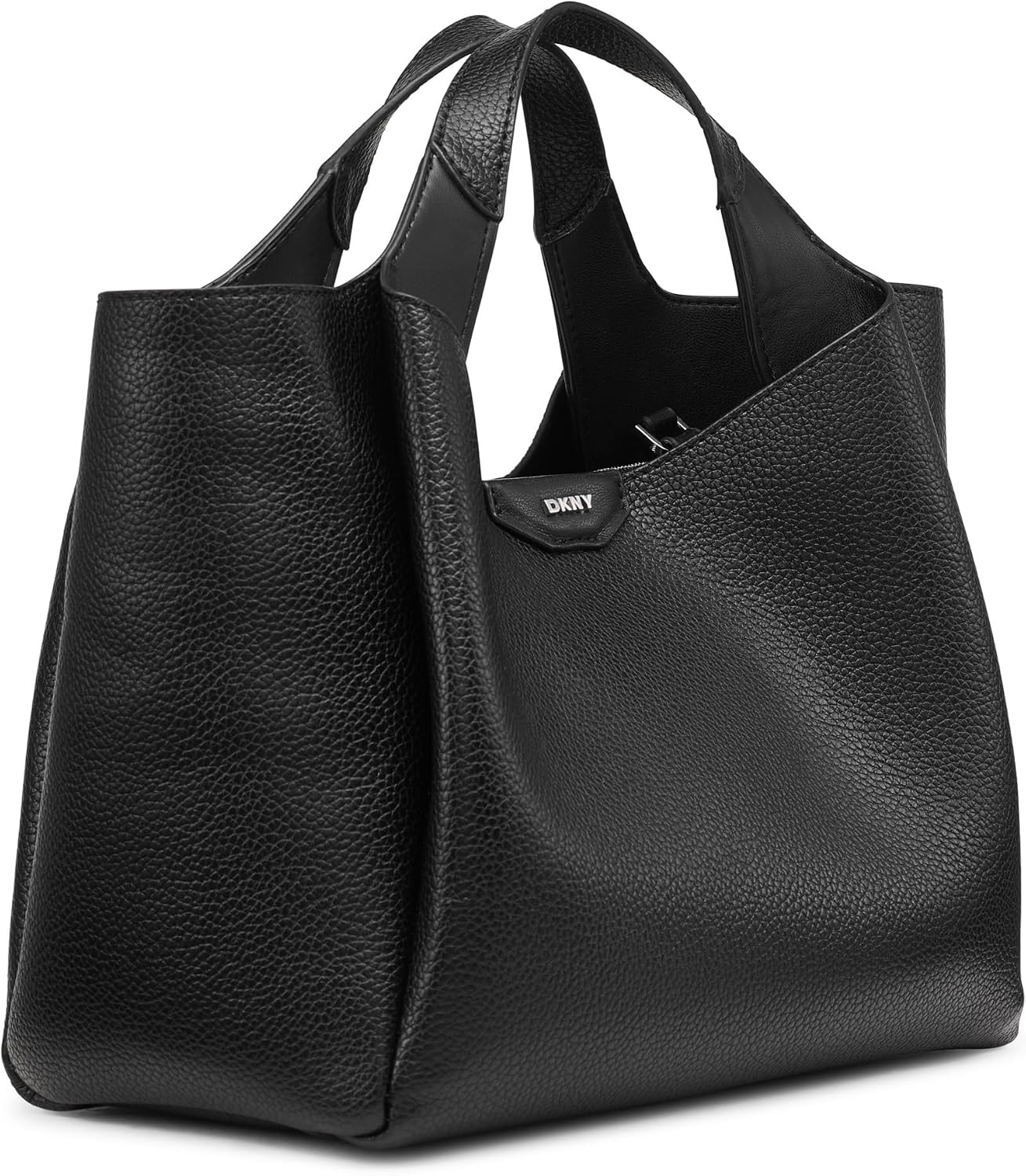 image:imageDKNY Womens Willa Top Handle SatchelBlackSilver