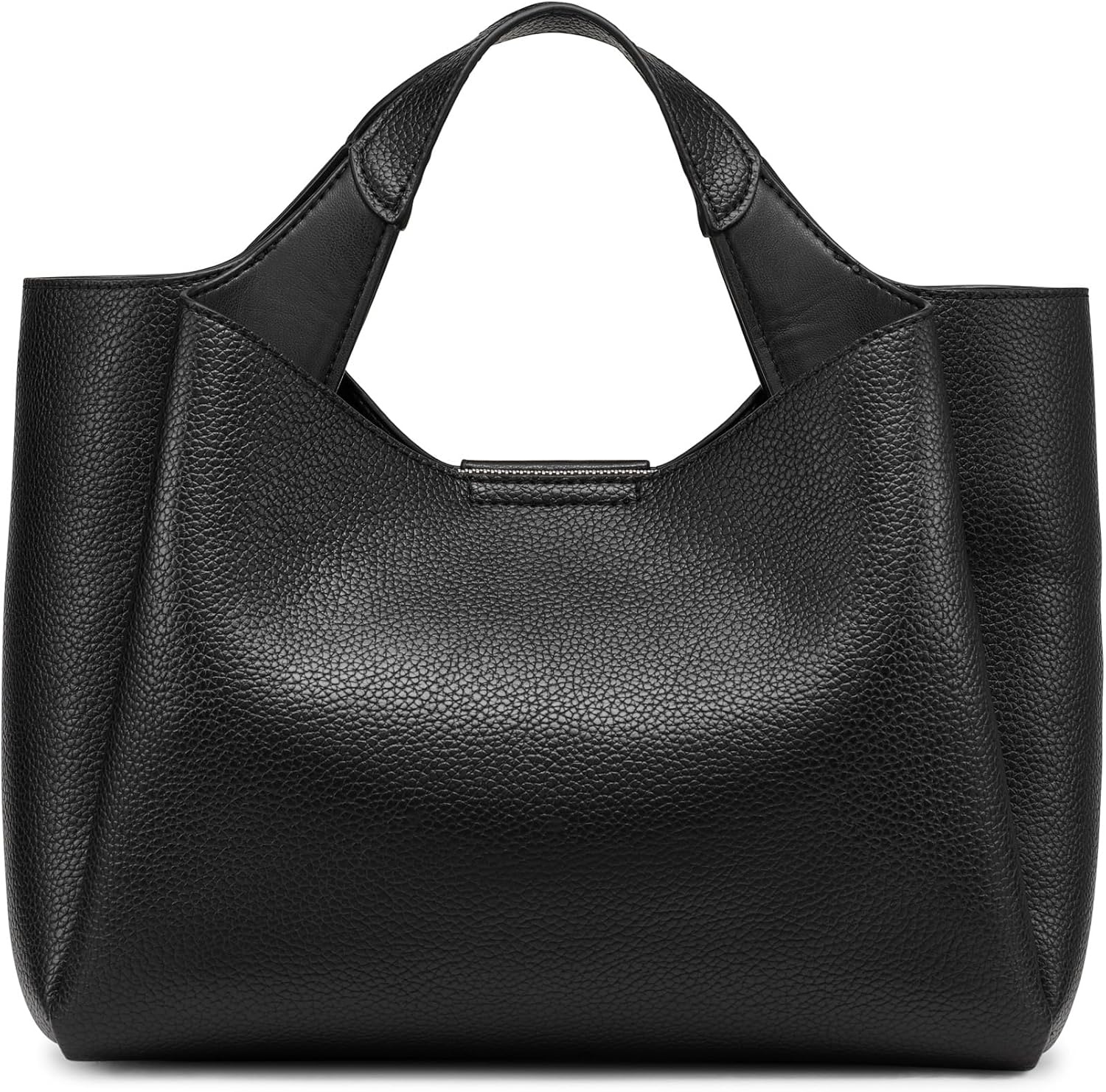image:imageDKNY Womens Willa Top Handle SatchelBlackSilver