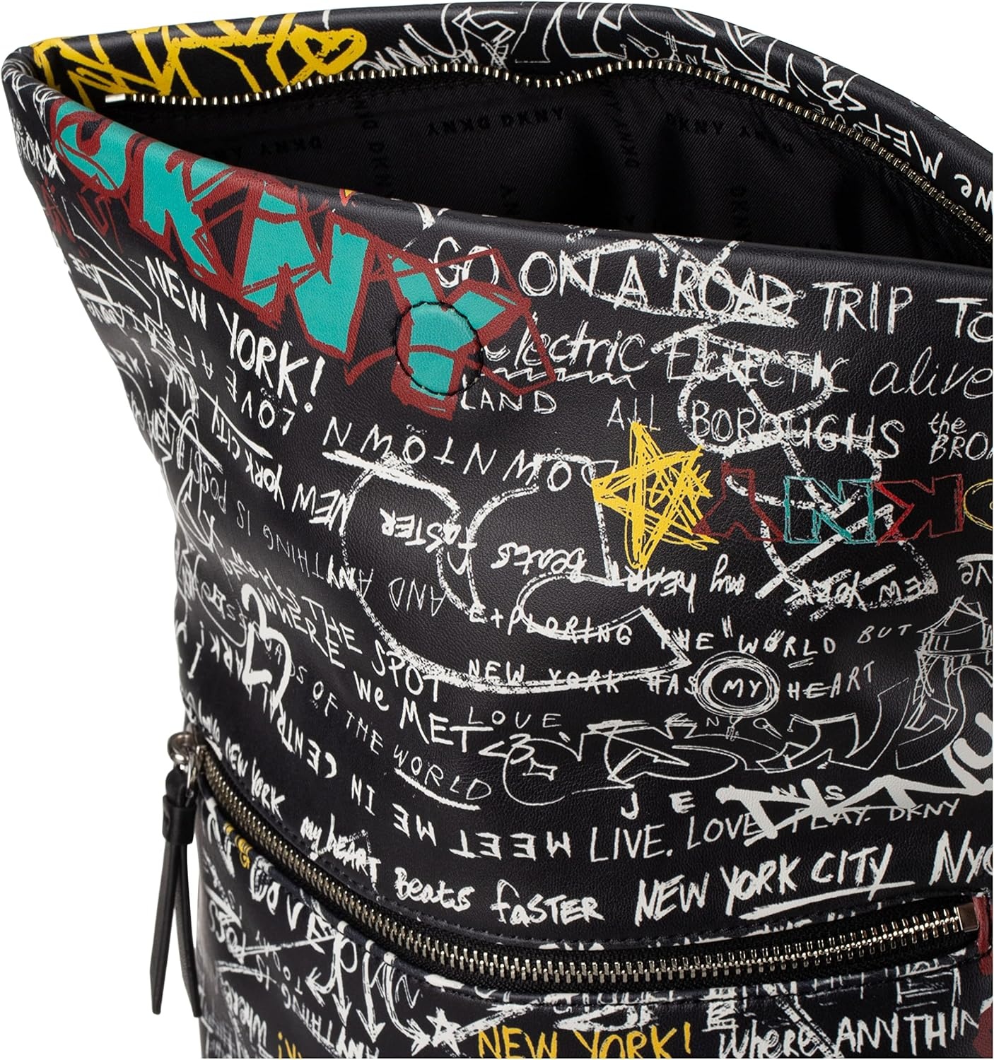 image:imageDKNY womens Handbags BACKPACKDNMBLACKMEDIUMBlackGray