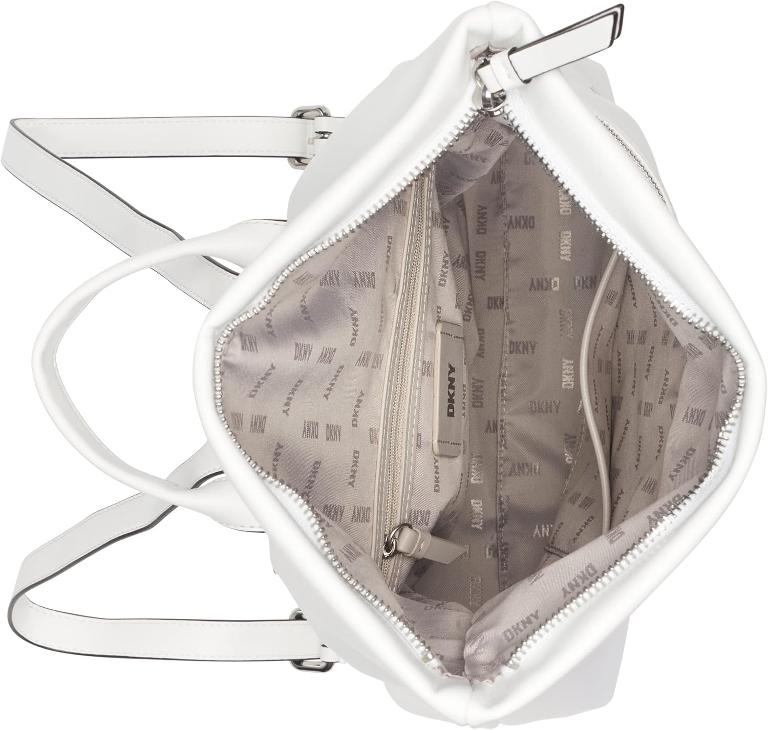 image:imageDKNY womens Handbags BACKPACKDNMBLACKMEDIUMOptic White