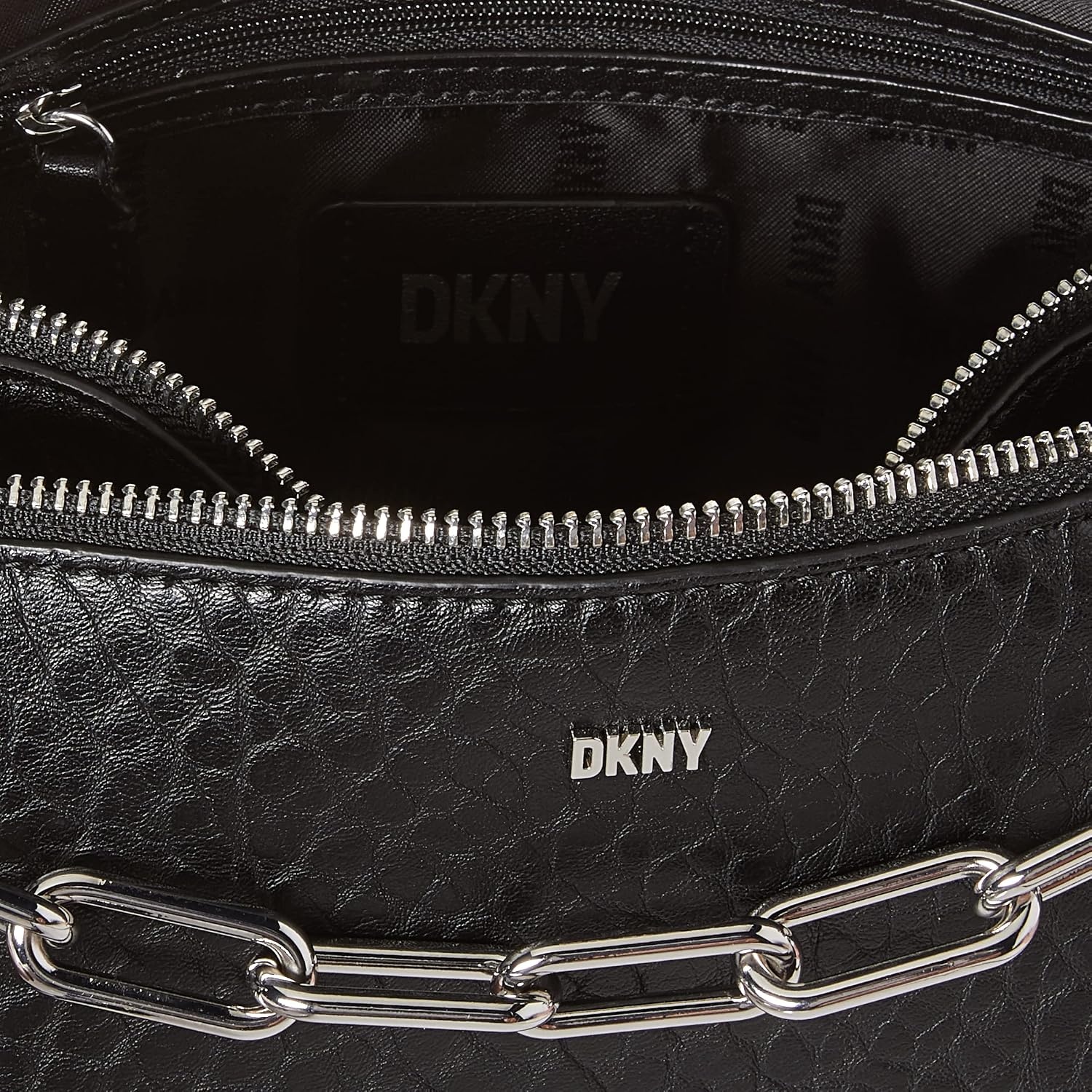 image:imageLexi Double Demi Crossbody LegacyBlackSilver Legacy