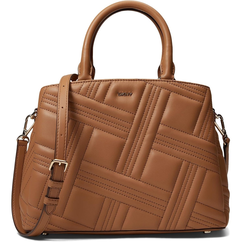 image:imageDKNY Womens Allen Medium SatchelCashew Legacy
