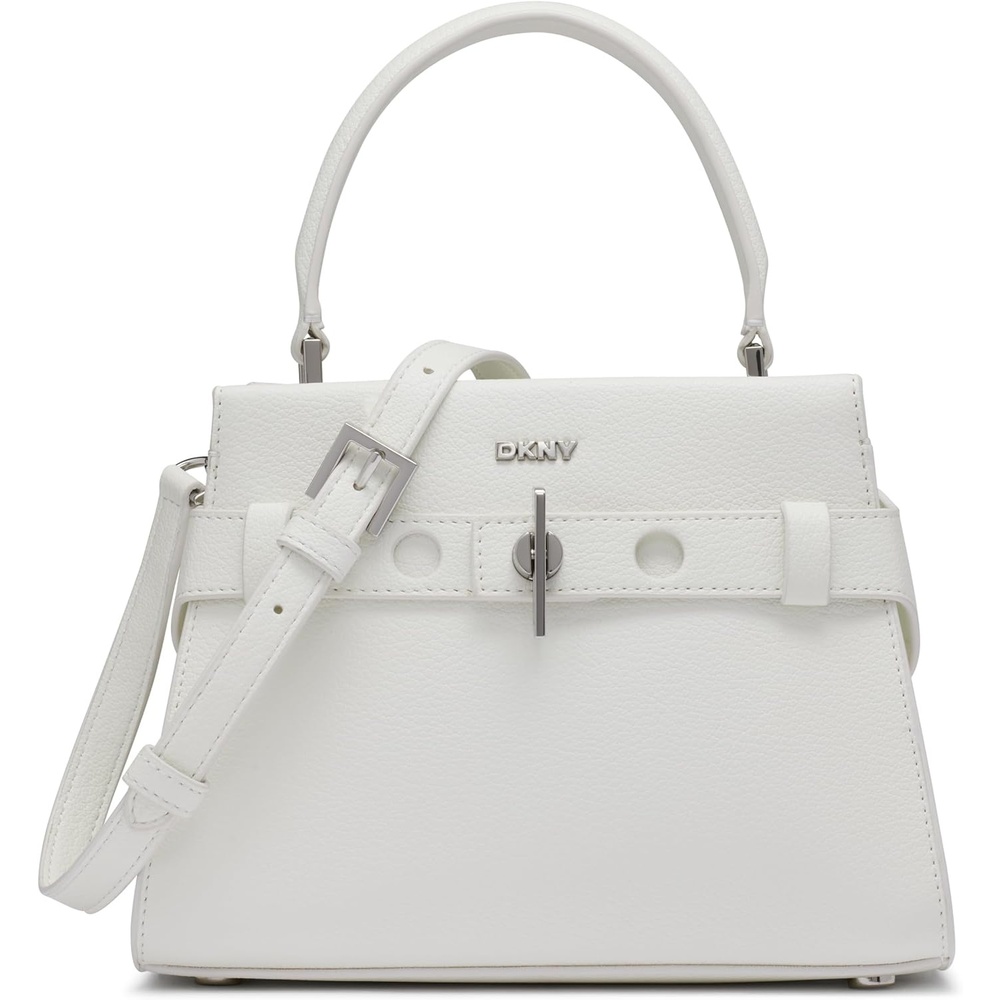 image:imageDKNY Womens Bleeker Small SatchelOptic White