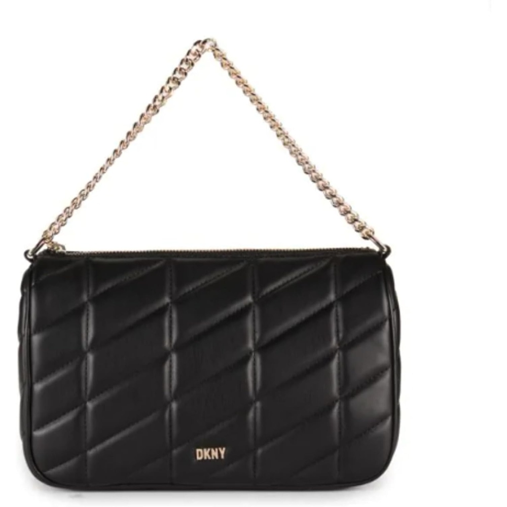 image:imageDKNY Womens Bodhi CrossbodyBlackGold