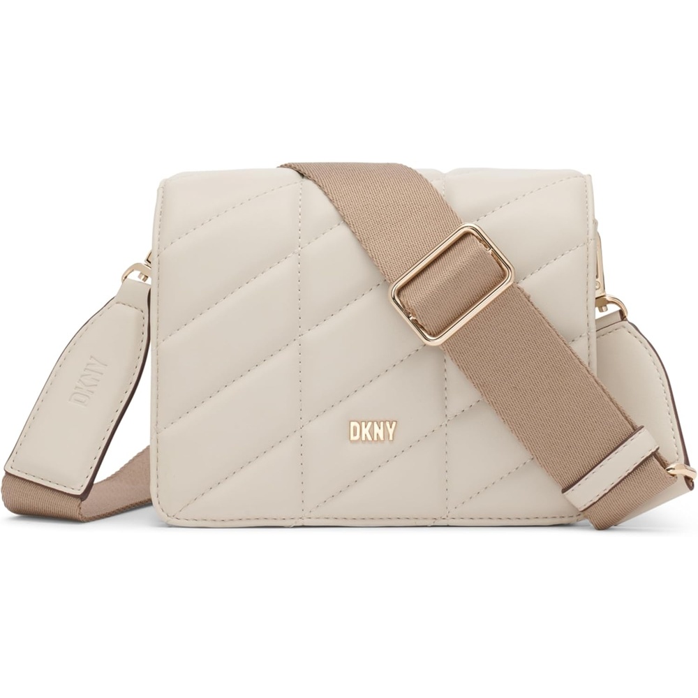 image:imageDKNY Womens Bodhi Square CrossbodyPebble