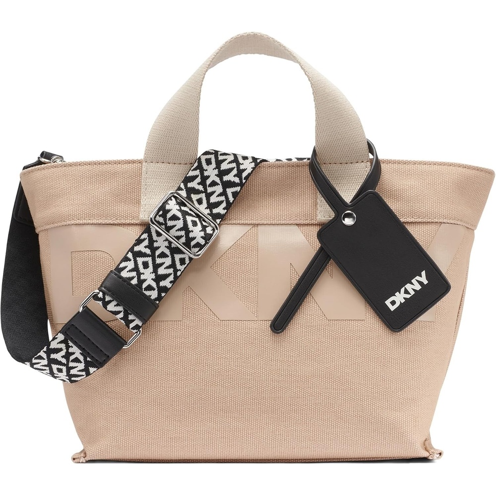 image:imageDKNY Womens Brady CrossbodyLight Khaki