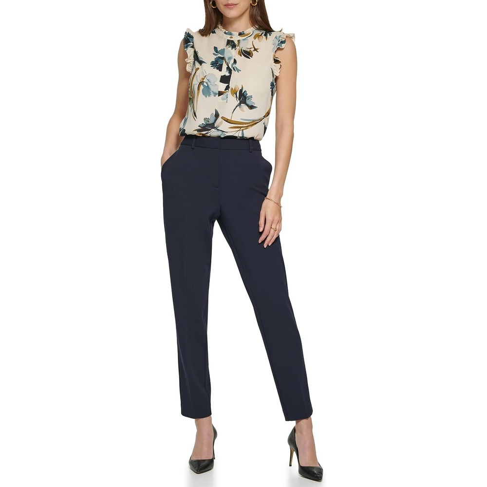 image:imageDKNY Womens Business Casual Essex PantsClassic Navy
