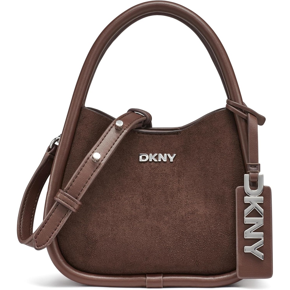 image:imageDKNY Womens Capri Hobo CrossbodyChocolate
