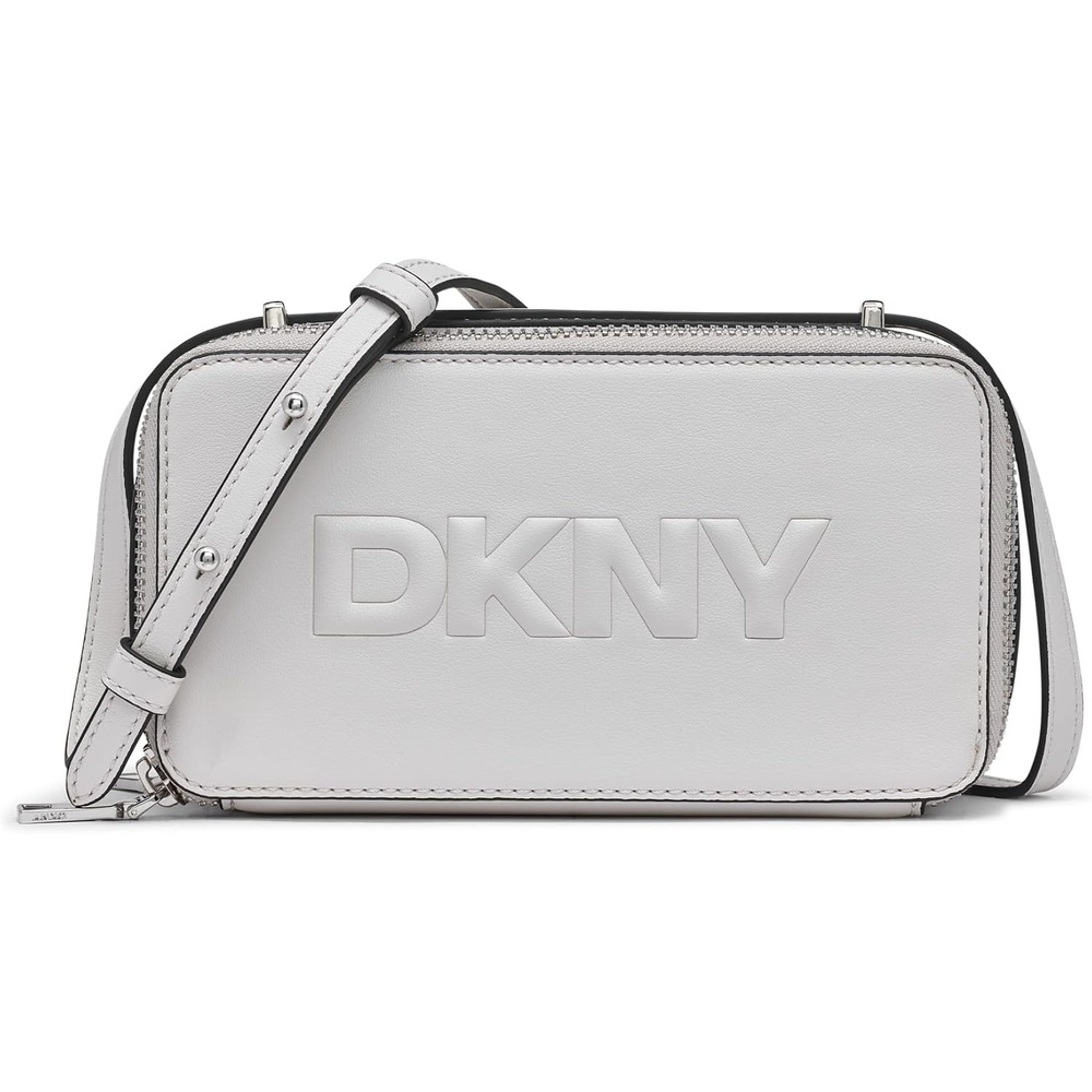 image:imageDKNY Womens Carter Logo Camera CrossbodyPebble