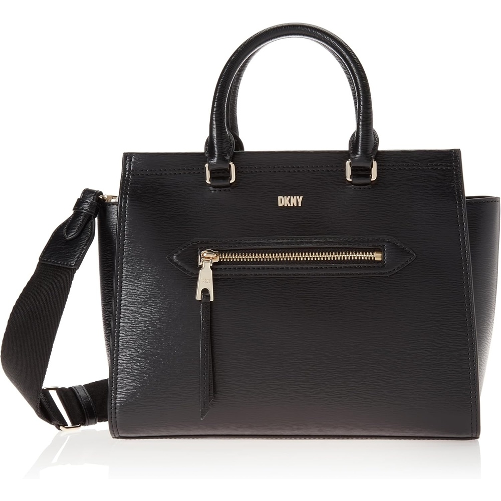 image:imageDKNY Womens Chelsea SatchelBlackGold