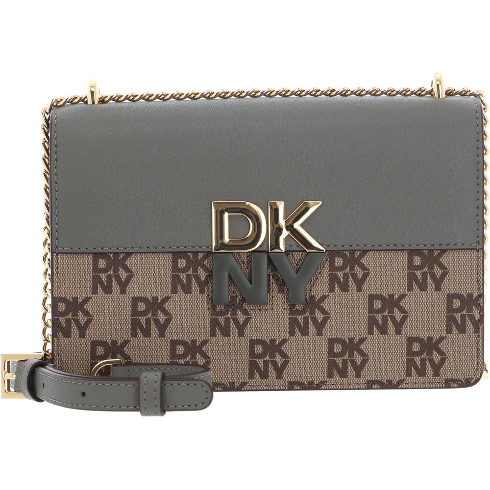 image:imageDKNY Womens Echo Chain CrossbodyChinoOlive