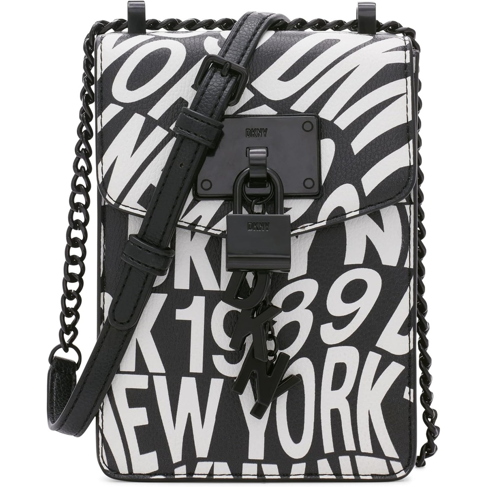 image:imageDKNY Womens Elissa Phone CrossbodyBlack Multi