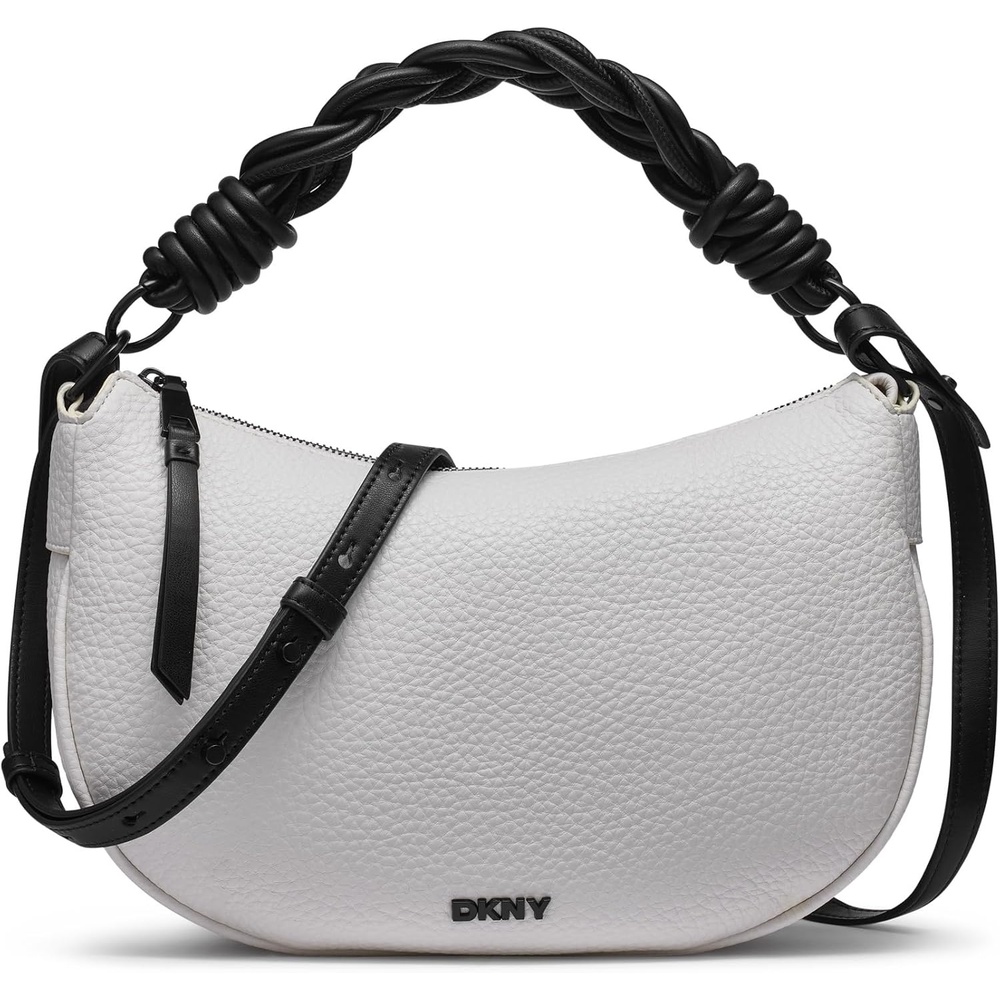 image:imageDKNY Womens Elsie CrossbodyPebbleBlack