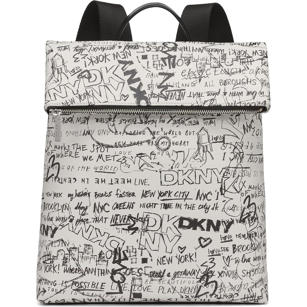 image:imageDKNY Womens Handbags Backpack MarshmellowBlack One SizeMarshmellowBlack