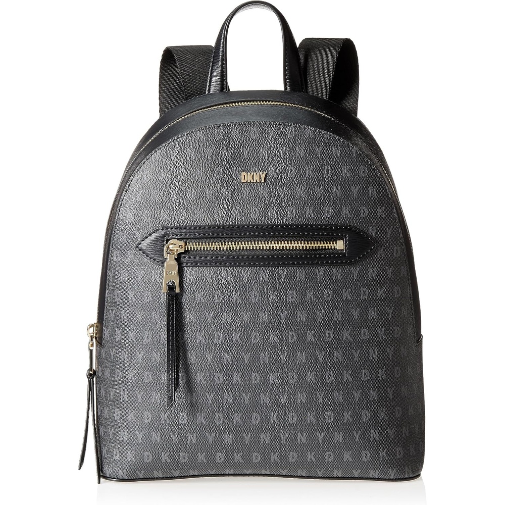 image:imageDKNY Womens Handbags BackpackBLKGOLDlargeBk Logobk