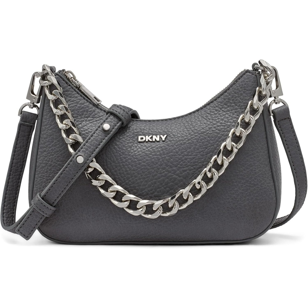 image:imageDKNY Womens Jenna Demi CrossbodyDark Grey