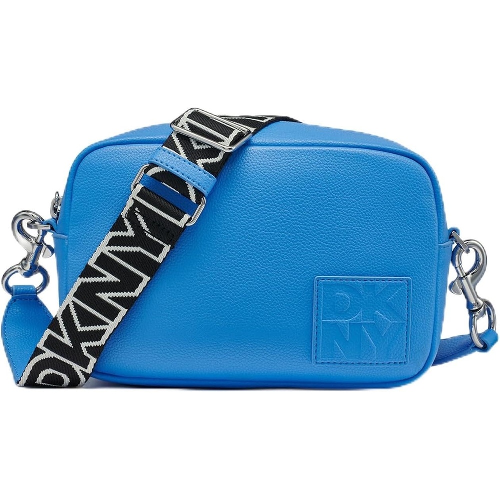 image:imageDKNY Womens Kenza Camera CrossbodyBlackSilver