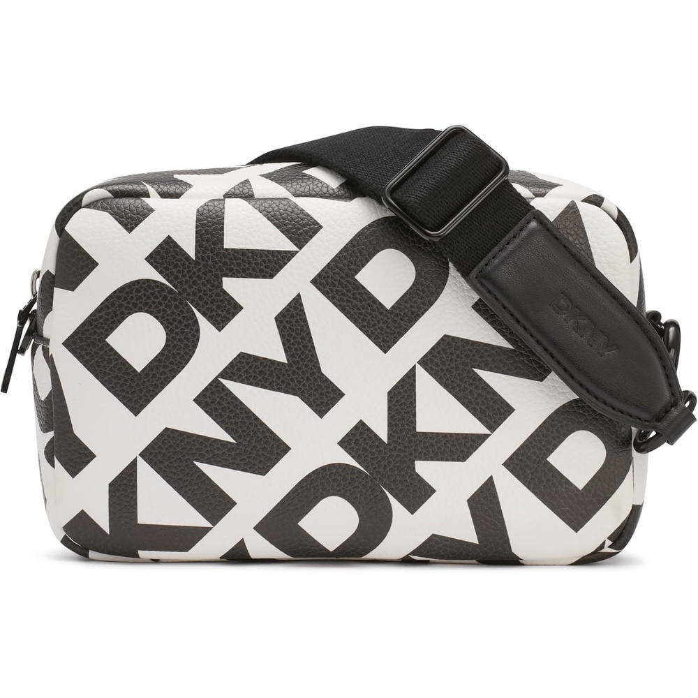 image:imageDKNY Womens Kenza Camera CrossbodyBlackWhite