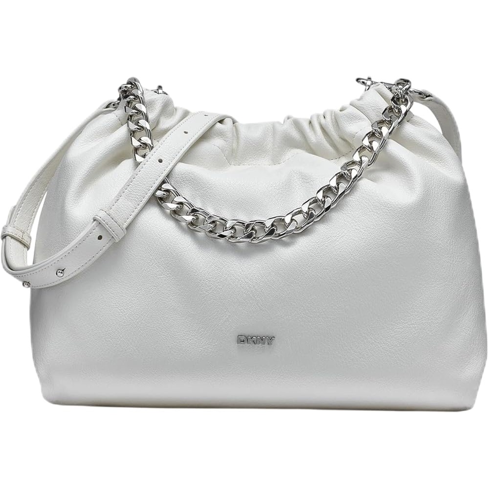 image:imageDKNY Womens Lumi Slouchy CrossbodyMarshmallow