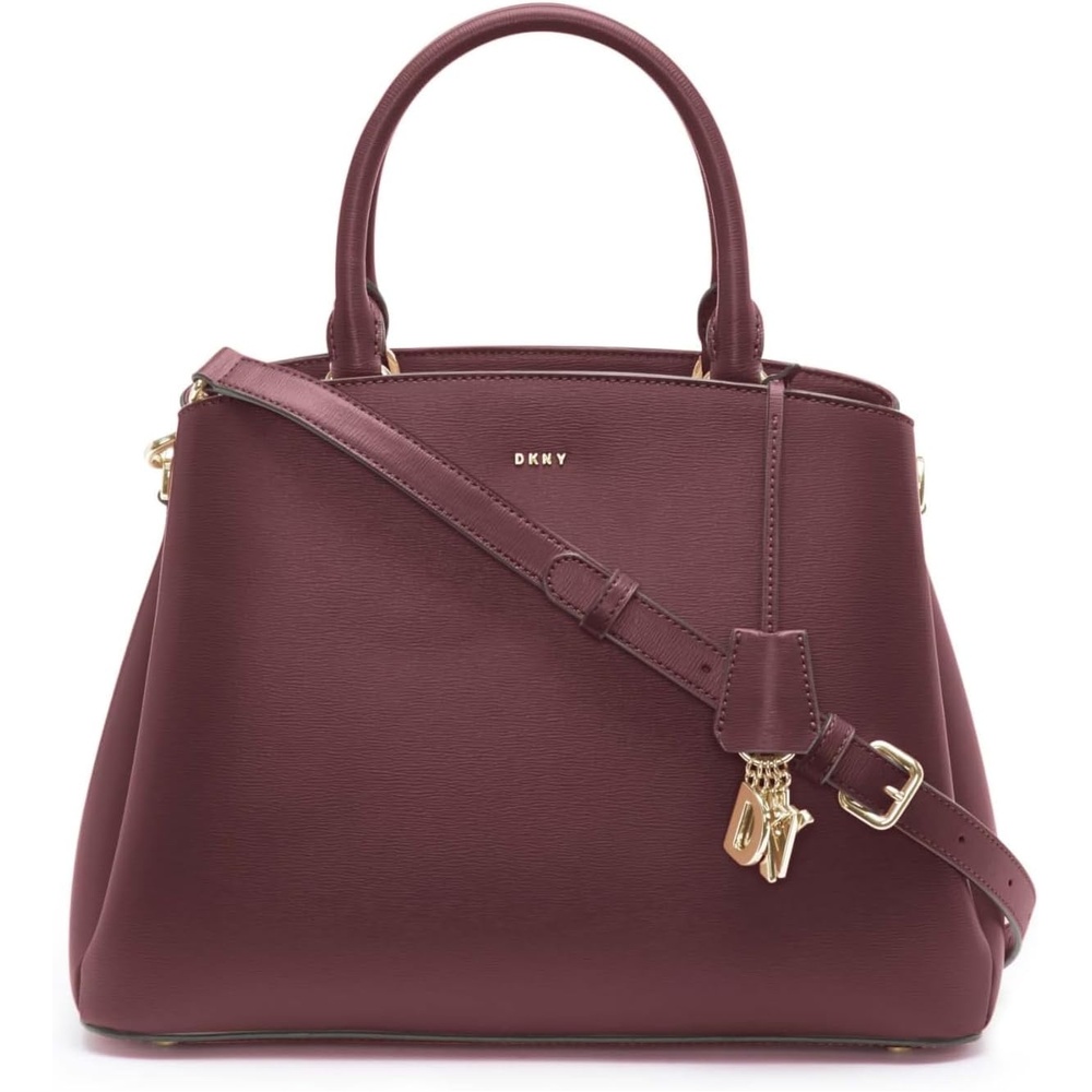 image:imageDKNY Womens Paige Medium Satchel with Adjustable StrapScarlet